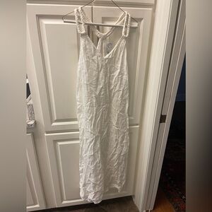 Rachel Zoe White linen coverup